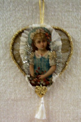 Little Girl Heart Ornament